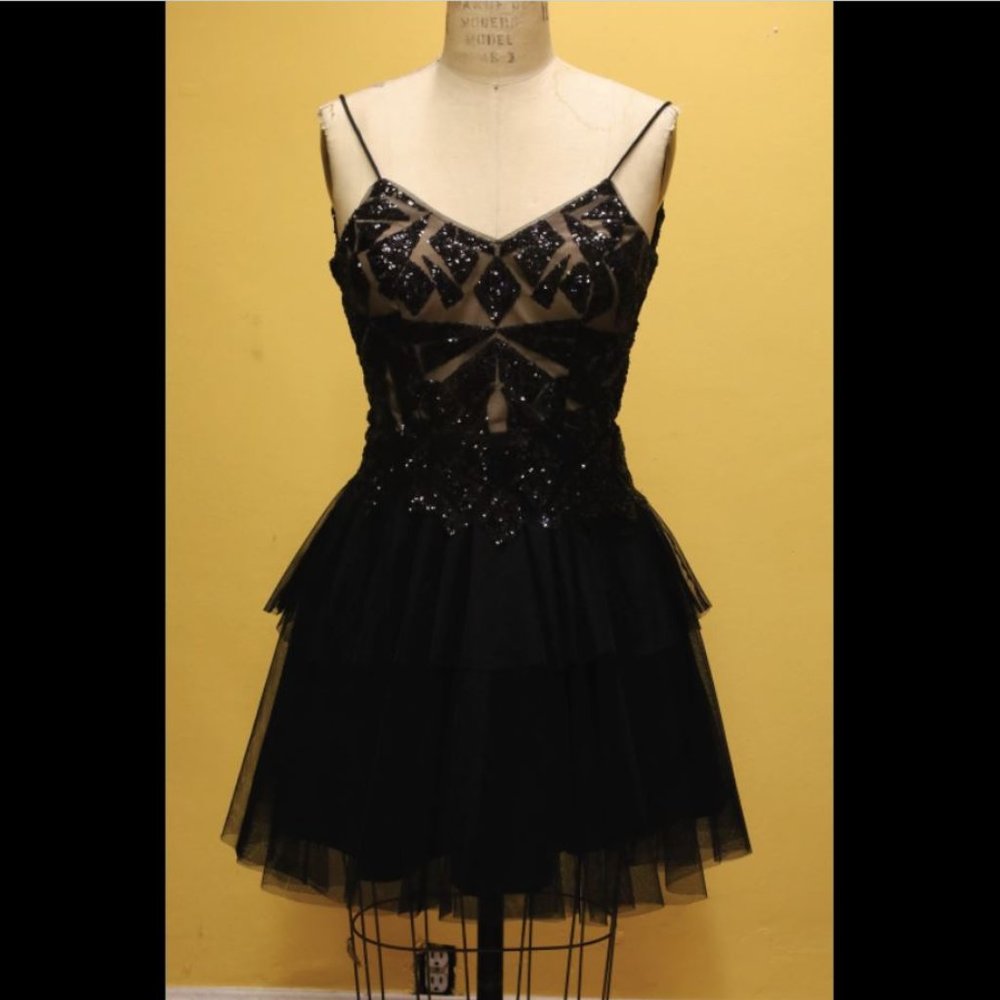 Gorgeous Special Occasion Black Dress, Size 2